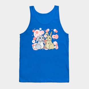 Bunny couple in love Tank Top
